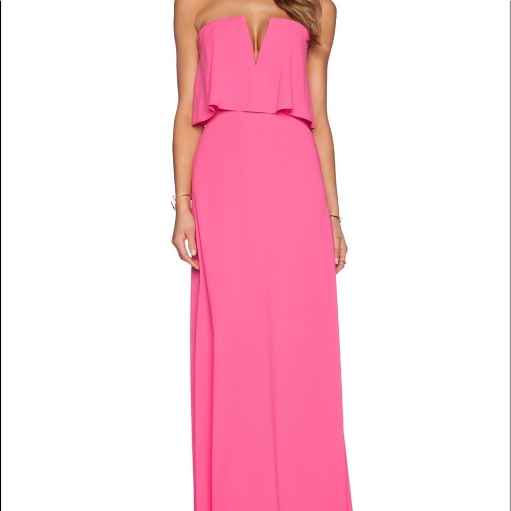 BCBGMaxAzria Pink Alyse Dress Size 2
